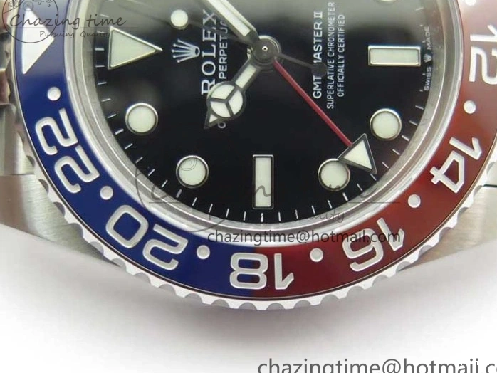 MiroTime 0521 UrbanStyle GMT-Master II 126710 BLRO 904L BP Maker 1:1 Best Edition Black Dial On 904L Jubilee Bracelet A3285 (Correct Hand Stack) 2517